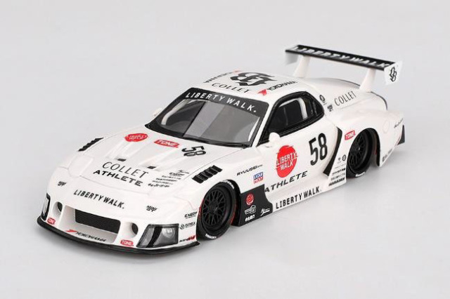 予約商品 ** TSM Model TSMV0030 1/43 Mazda RX-7 LB-Super Silhouette