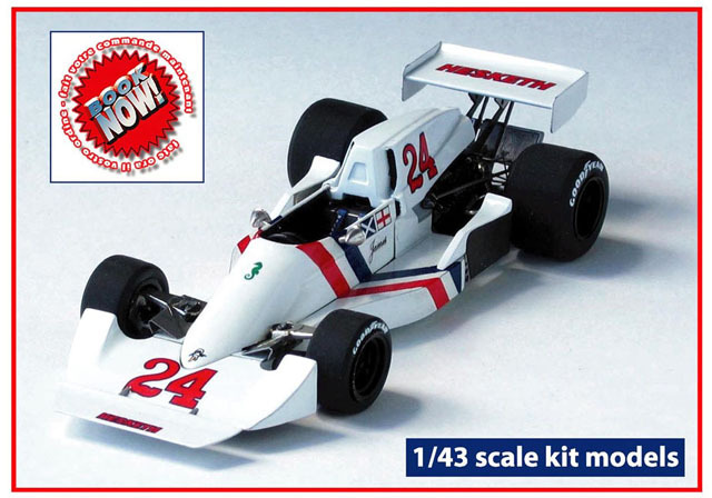 TAMEO kit TWU007 Hesketh Ford 308C Italia GP 1975 J.Hunt