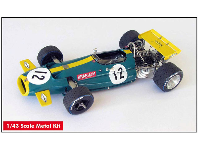 TAMEO kit TWU030 Brabham Ford BT33 South Africa GP 1970 J.Brabham