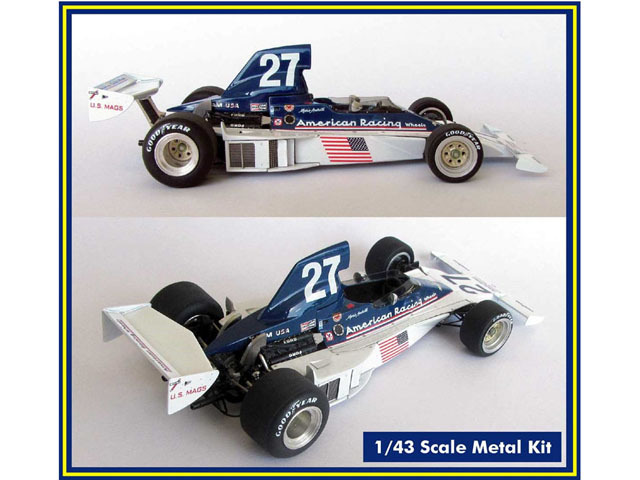 TAMEO kit TWU044 Parnelli Ford VPJ4B USA West GP 1976 M.Andretti