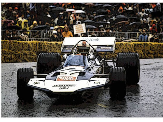 TAMEO kit TWU071 Surtees Ford TS9 Monaco GP 1971 R.Stommelen