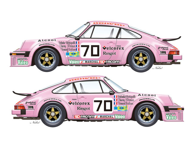 Vector One Decals D24-003 1/24 Porsche 934RSR 1981 Le Mans