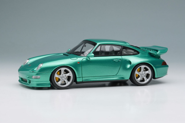 【お取り寄せ商品】 VISION VM113F Porsche 911(993) Turbo S 1996 Ocean Jade Metallic Limited 70pcs