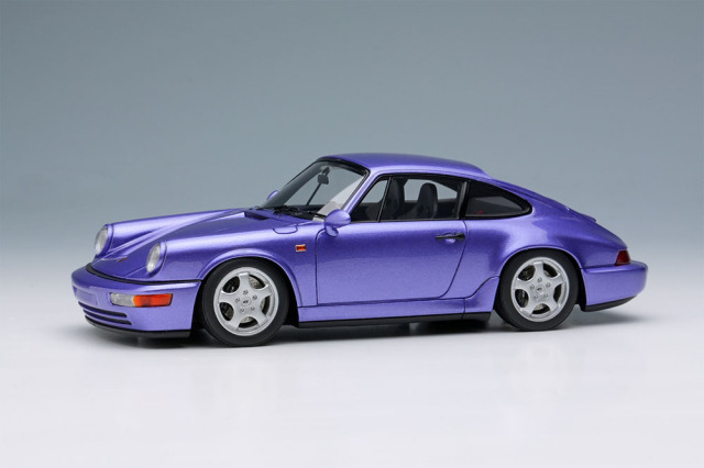 【お取り寄せ商品】 VISION VM122L Porsche 911(964) Carrera RS 1992 Lavender Blue Metallic Limited 60pcs