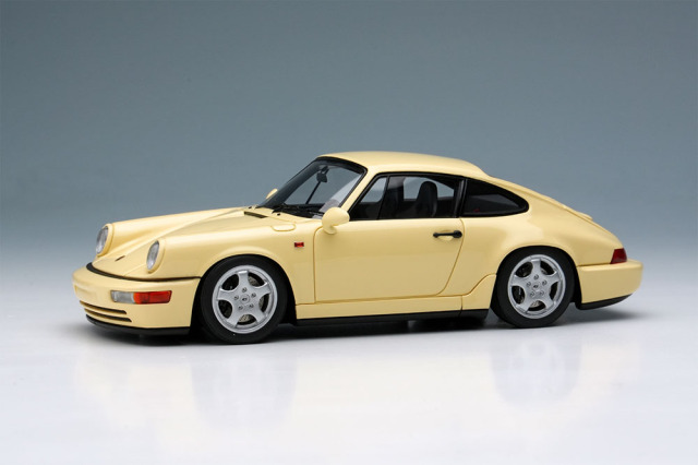 VISION VM122M Porsche 911(964) Carrera RS 1992 Lemon Yellow Limited 60pcs