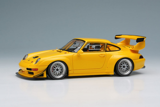 VISION VM131G Porsche 911(993) GT2 EVO 1998 Speed Yellow Limited 60pcs