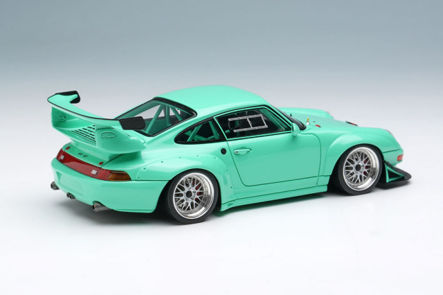 ヴィジョン VM131H ポルシェ 911 (993) GT2 EVO 1998 ミントグリーン
