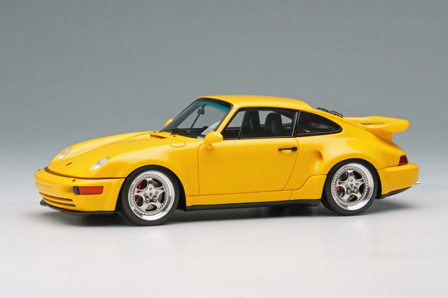 【お取り寄せ商品】 VISION VM160F Porsche 911 (964) Turbo S Exclusive Flachbau 1994 Speed Yellow Limited 70pcs