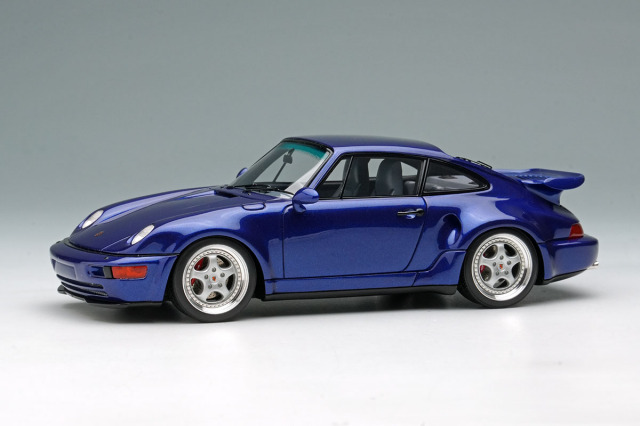 【お取り寄せ商品】 VISION VM160G Porsche 911 (964) Turbo S Exclusive Flachbau 1994 Cobalt Blue Metallic Limited 70pcs