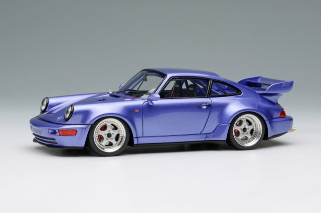 【お取り寄せ商品】 VISION VM162H Porsche 911(964) Carrera RSR 3.8 1993 Lavender Blue Metallic Limited 60pcs