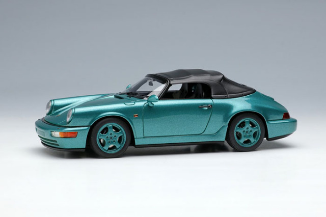 【お取り寄せ商品】 VISION VM165D Porsche 911 (964) Carrera 2 Speedstar 1993 Green Metallic