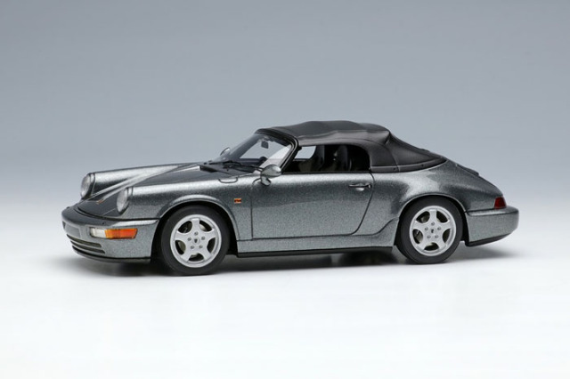 【お取り寄せ商品】 VISION VM165E Porsche 911 (964) Carrera 2 Speedstar 1993 Slate Gray Metallic