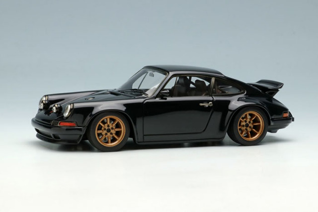 VISION VM203 Singer 911 (964) Coupe (Wing Up) Black