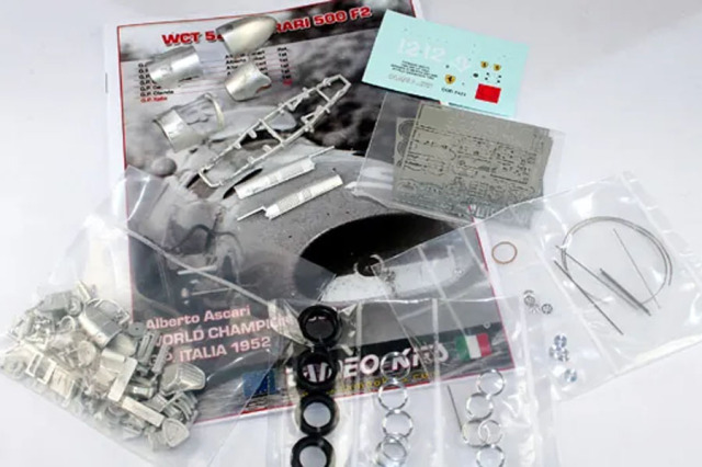 TAMEO kit WCT52 Ferrari 500 F2 Italia GP A.Ascari W.Champion 1952