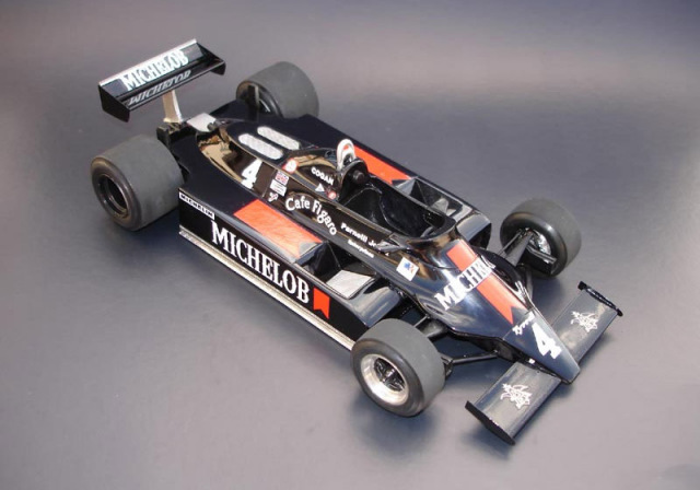 WOLF Models 20045 1/20 ティレル010  USA Long Beach GP Michelob 81