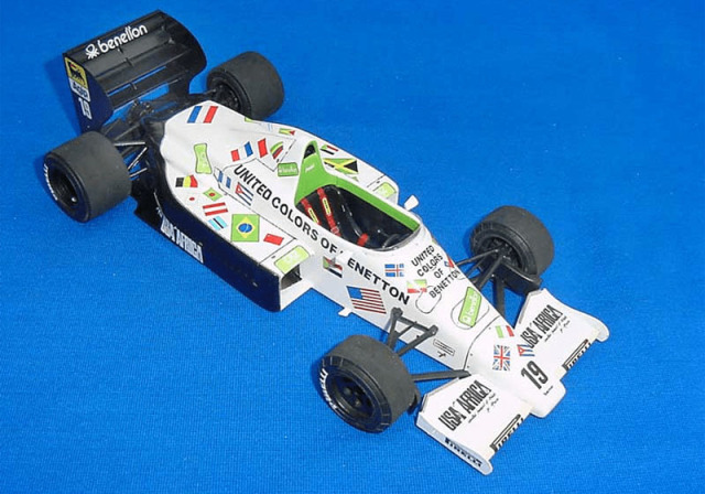 【お取り寄せ商品】 WOLF Models GP20059 1/20 Toleman TG185 German GP 1985