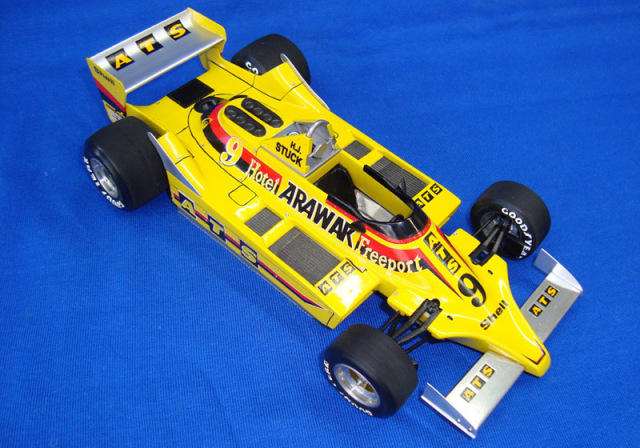 【お取り寄せ商品】 WOLF Models GP20104 1/20 ATS D2 ベルギーGP 1979 H.J.Stuck