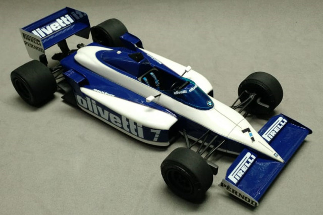 【お取り寄せ商品】 Neko Models FK2013 1/20 Brabham BT54 Last Winner France GP 1985