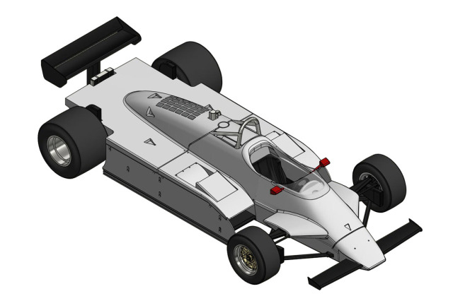 お取り寄せ商品】 Neko Models FK2017 1/20 Alfa Romeo 182 Monaco GP