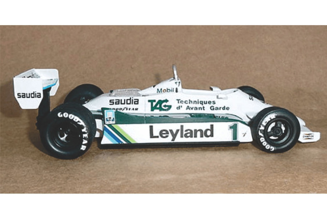 【お取り寄せ商品】 Neko Models FK2023 1/20 Williams FW07C USA Las Vegas GP 1981