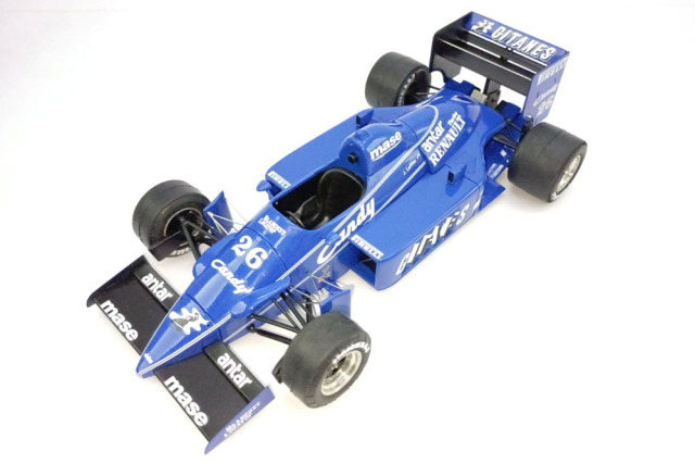 ** 予約商品 ** WOLF Models GP20120 1/20 Ligier JS25 Australian GP 1985