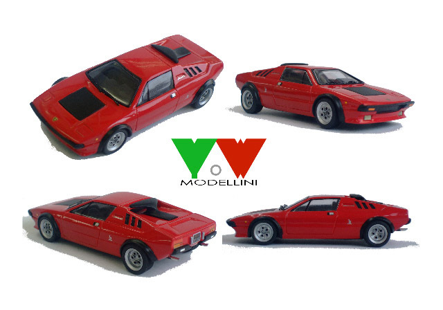 YOW Modellini K102 ランボルギーニ SILHOUETTO Proto Bertone 1/43キット