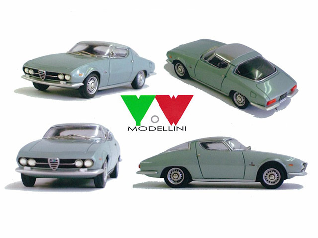 YOW Modellini K074 アルファロメオ Giulia Sprint Speciale 1/43
