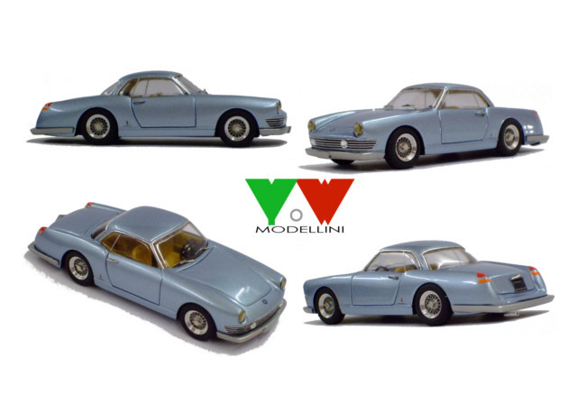 YOW Modellini K151 アルファロメオ 2000 Sestriere Pininfarina 1958 Torino 1/43キット