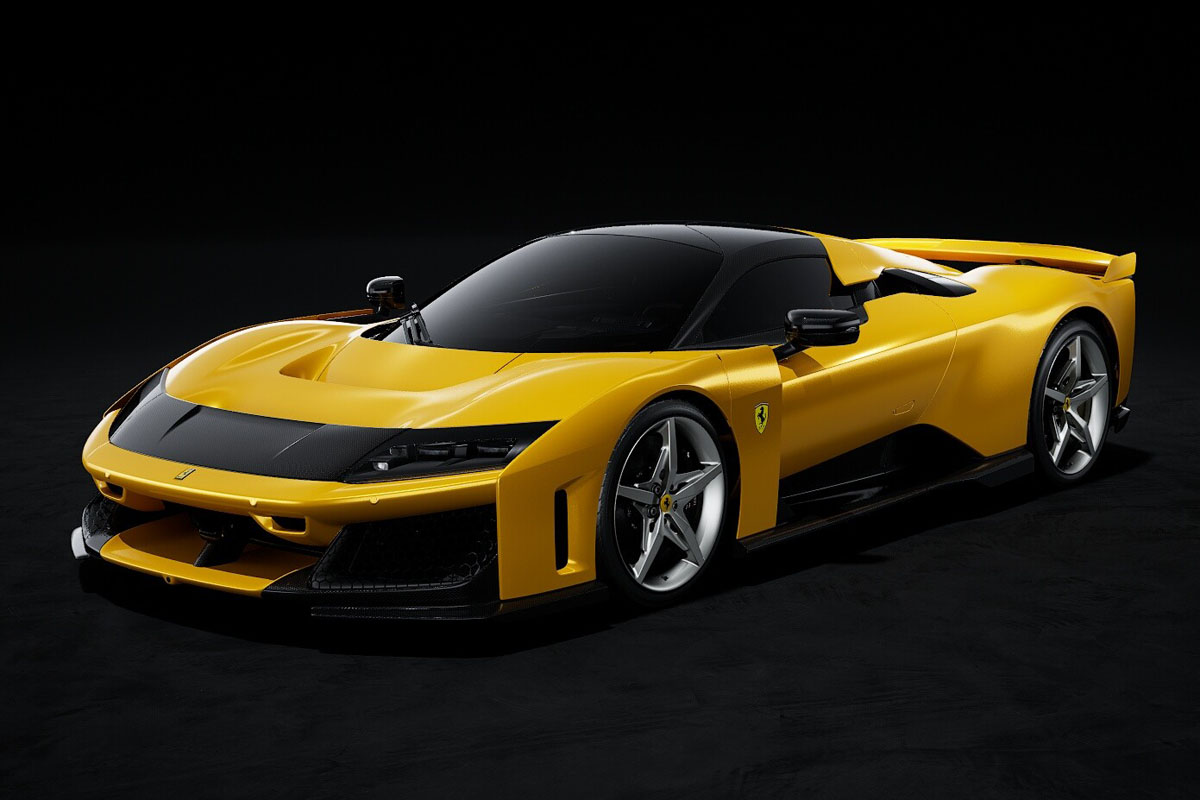 ** 予約商品 ** LOOKSMART LS1213B 1/12 Ferrari F80 Giallo Modena