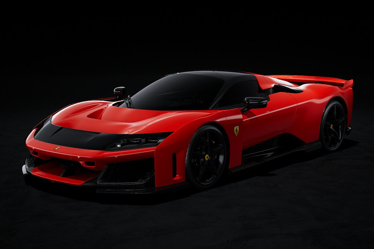 ** 予約商品 ** LOOKSMART LS1213C 1/12 Ferrari F80 Rosso Corsa