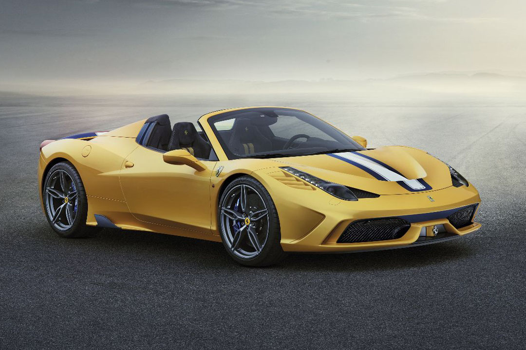 ** 予約商品 ** LOOKSMART LS1222A 1/12 Ferrari 458 Speciale A Giallo Tristrato - Nart Livery