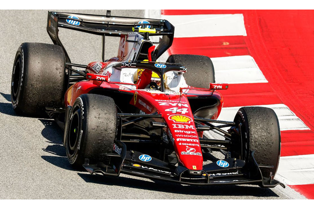 ** 予約商品 ** LOOKSMART LS1228 1/12 Ferrari SF-26 No.44 Catalunya GP 2026 - L.Hamilton Winner