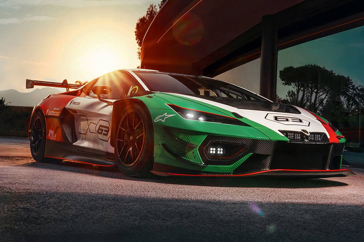 ** 予約商品 ** LOOKSMART LS18027 1/18 Lamborghini Temerario GT3
