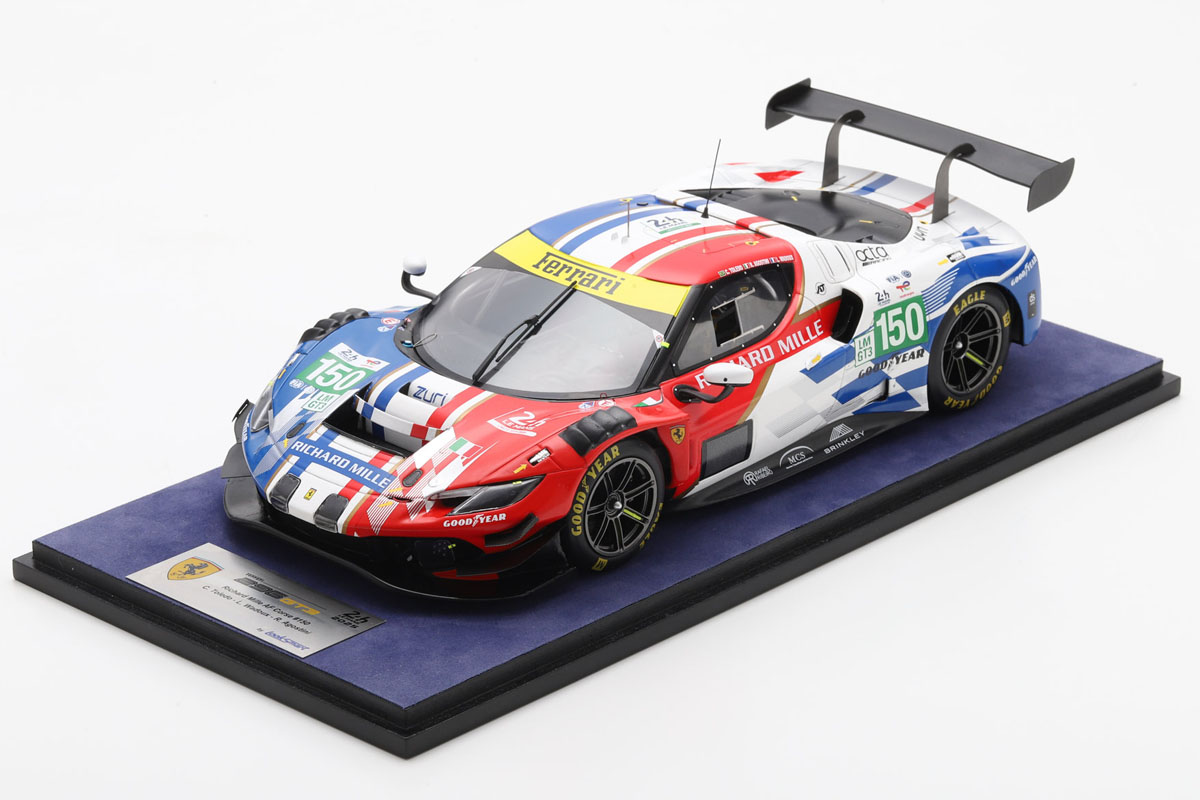 ** 予約商品 ** LOOKSMART LS18LM059 1/18 Ferrari 296 LMGT3 No.150 Richard Mille AF Corse Le Mans 24H 2025