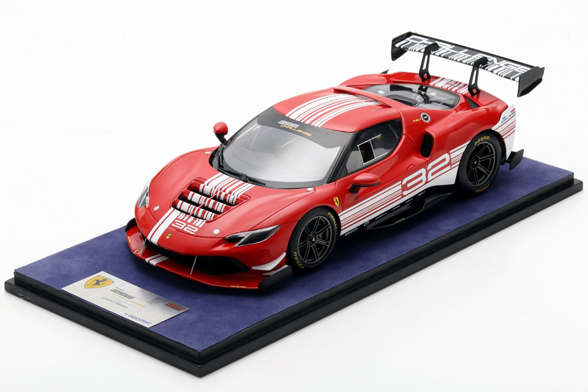 LOOKSMART LS18RC027 1/18 Ferrari 296 Challenge