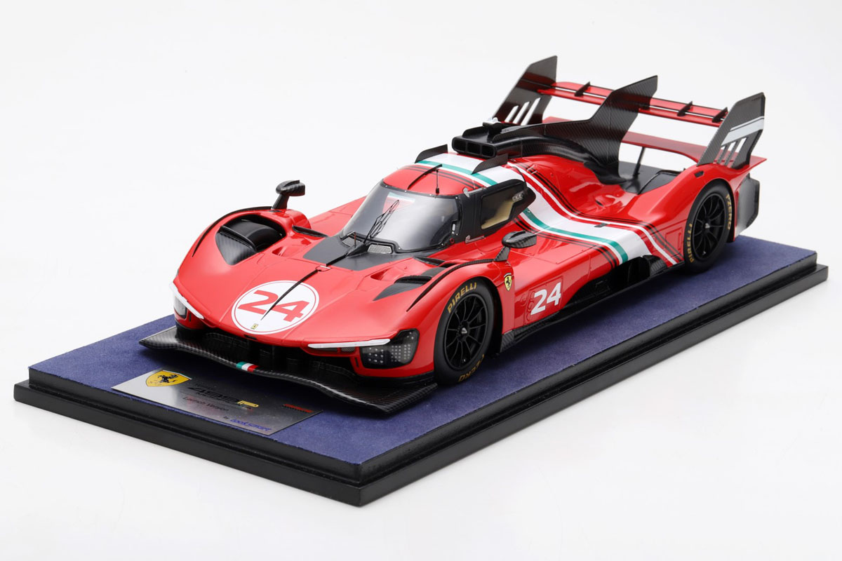 ** 予約商品 ** LOOKSMART LS18RC028 1/18 Ferrari 499P Modificata