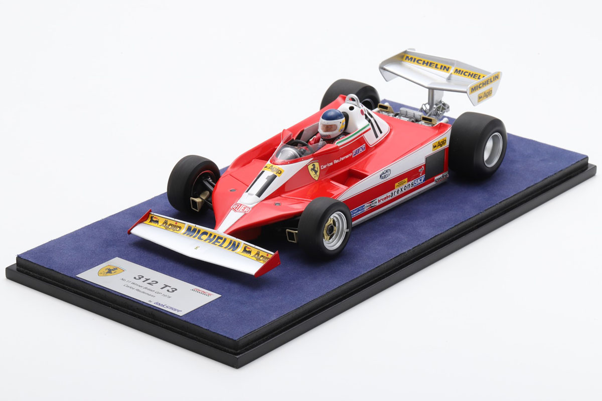 ** 予約商品 ** LOOKSMART LS18RC029 1/18 Ferrari 312T3 No.11 British GP 1978 Winner C.Reutemann