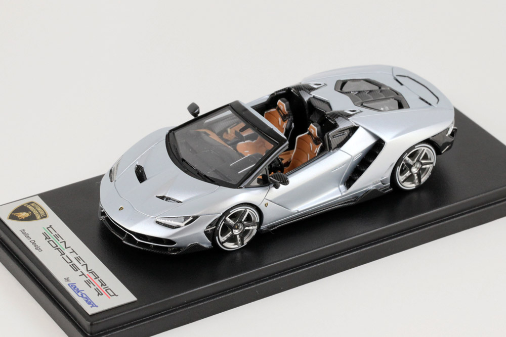 LOOKSMART LS465A Lamborghini Centenario Roadster Argento Centenario