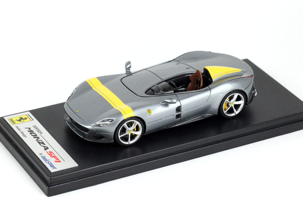 LOOKSMART LS499A Ferrari Monza SP1 Grigio Titanio Met.
