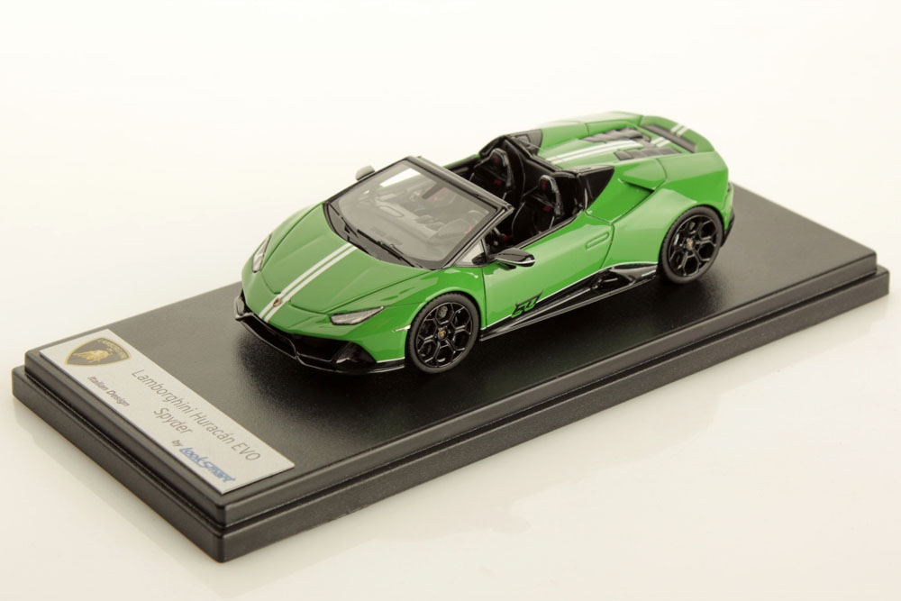 LOOKSMART LS502SB 1/43 Lamborghini Huracan Evo Spyder Verde Viper