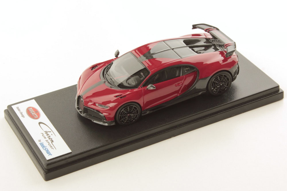 LOOKSMART LS520C 1/43 Bugatti Chiron Pur Sport Italian Red