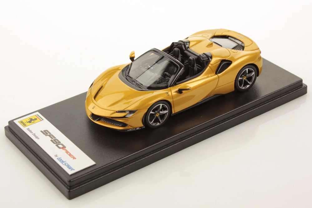 LOOKSMART LS522A 1/43 Ferrari SF90 Spider Giallo Montecarlo