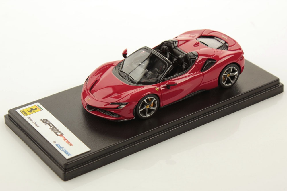 LOOKSMART LS522C 1/43 Ferrari SF90 Spider Rosso Corsa