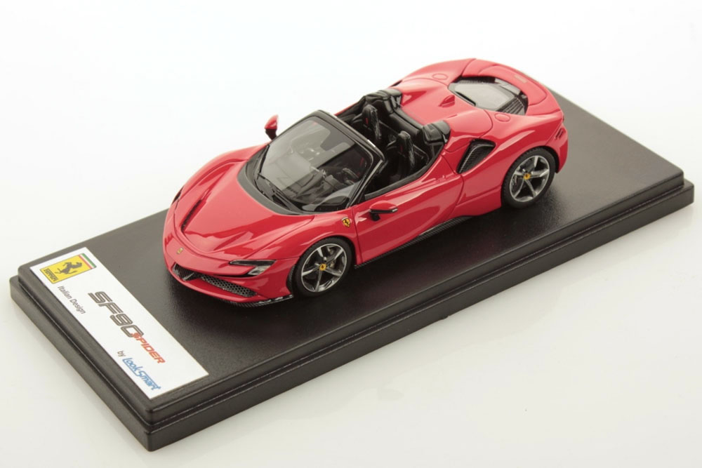 LOOKSMART LS522D 1/43 Ferrari SF90 Spider Rosso Scuderia