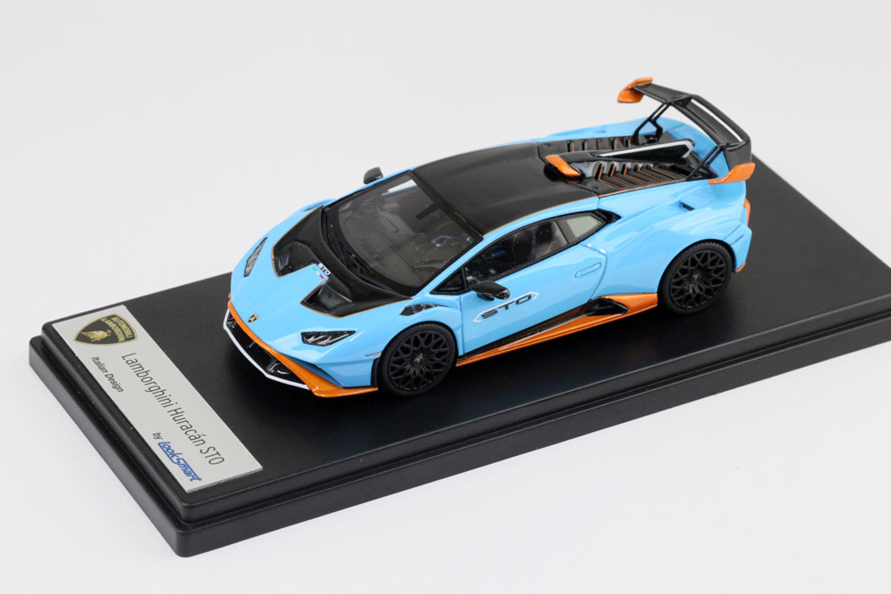 LOOKSMART LS523A 1/43 Lamborghini Huracan STO Blu Laufey