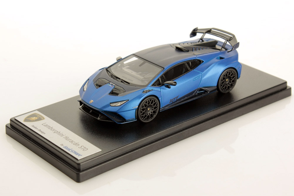 LOOKSMART LS523SA 1/43 Lamborghini Huracan STO Blu Aegeus