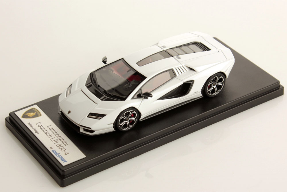 LOOKSMART LS529A 1/43 Lamborghini Countach LPI800-4 Bianco Siderale