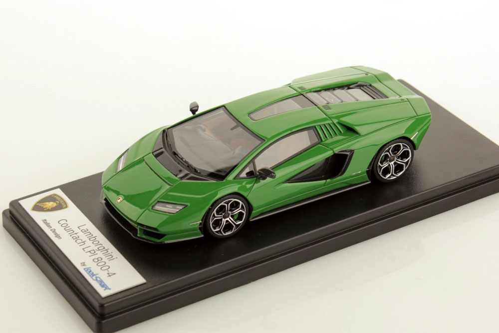 LOOKSMART LS529D 1/43 Lamborghini Countach LPI800-4 Verde Medio