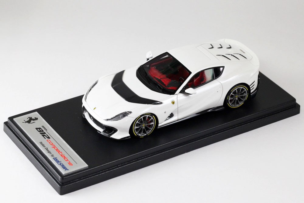 LOOKSMART LS530B 1/43 Ferrari 812 Competizione Bianco Italia