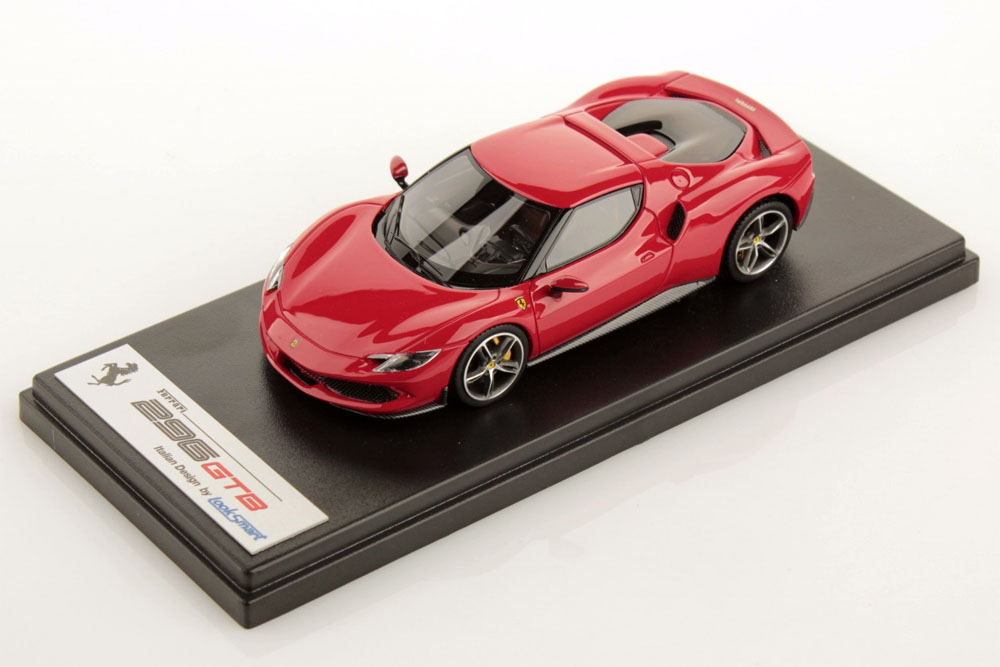 LOOKSMART LS533E 1/43 Ferrari 296GTB Rosso Corsa
